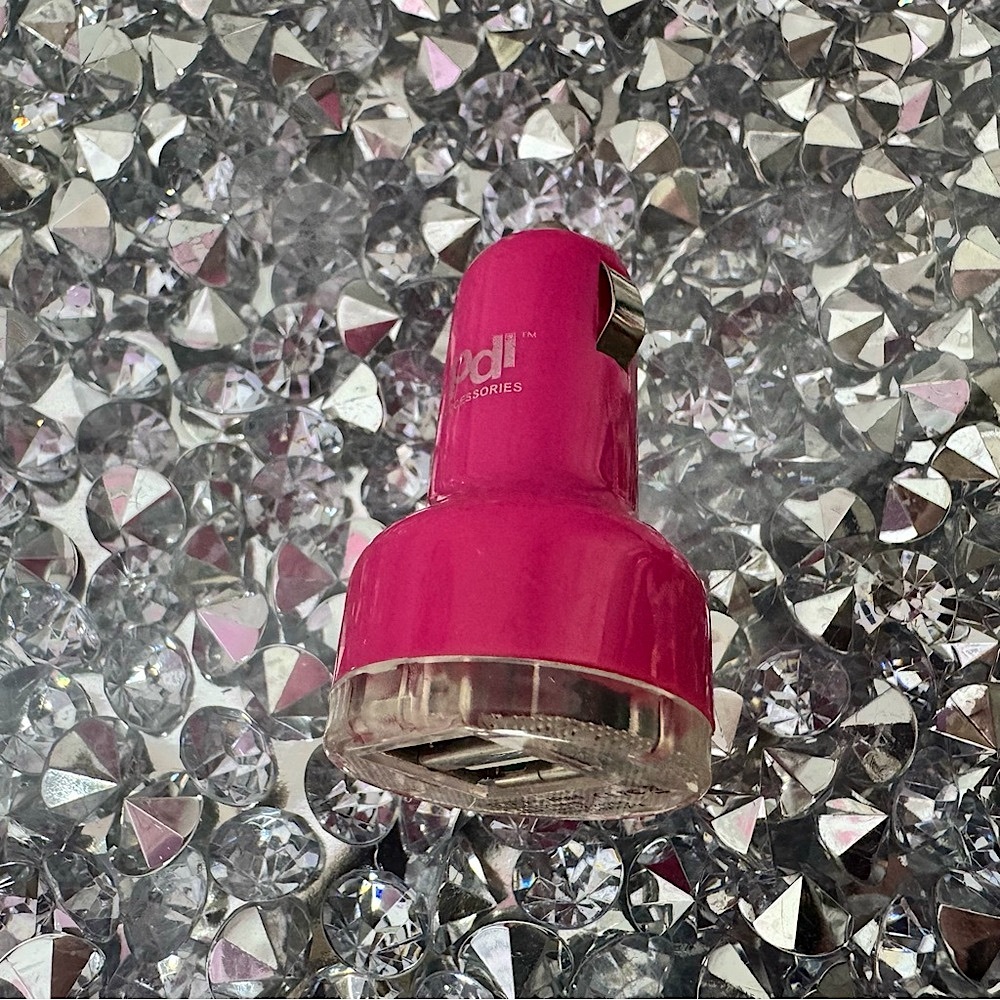 PDI car charging port dual usb Pink cute Car Charger